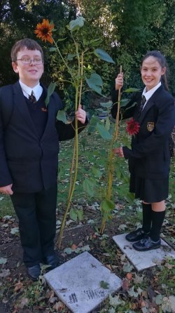 Pupils at Caldies Eco School in Liverpool